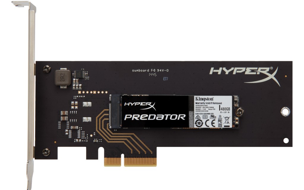 HyperX Predator PCIe SHPM2280P2H