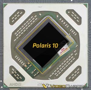 AMD Polaris 10 reconstructed die shot