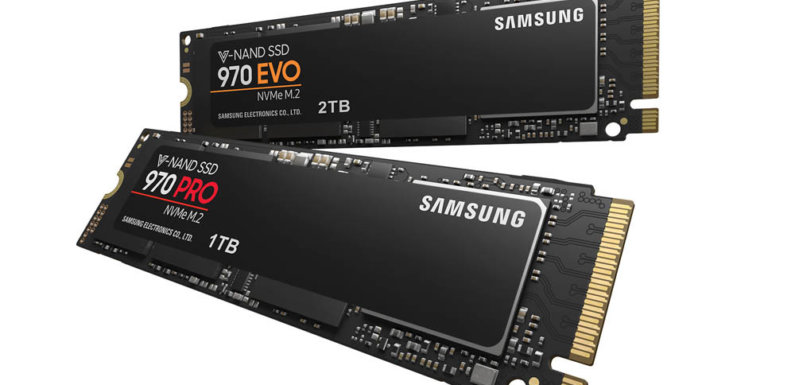 Samsung announced new NVMe M.2 SSDs – The 970 EVO and 970 PRO