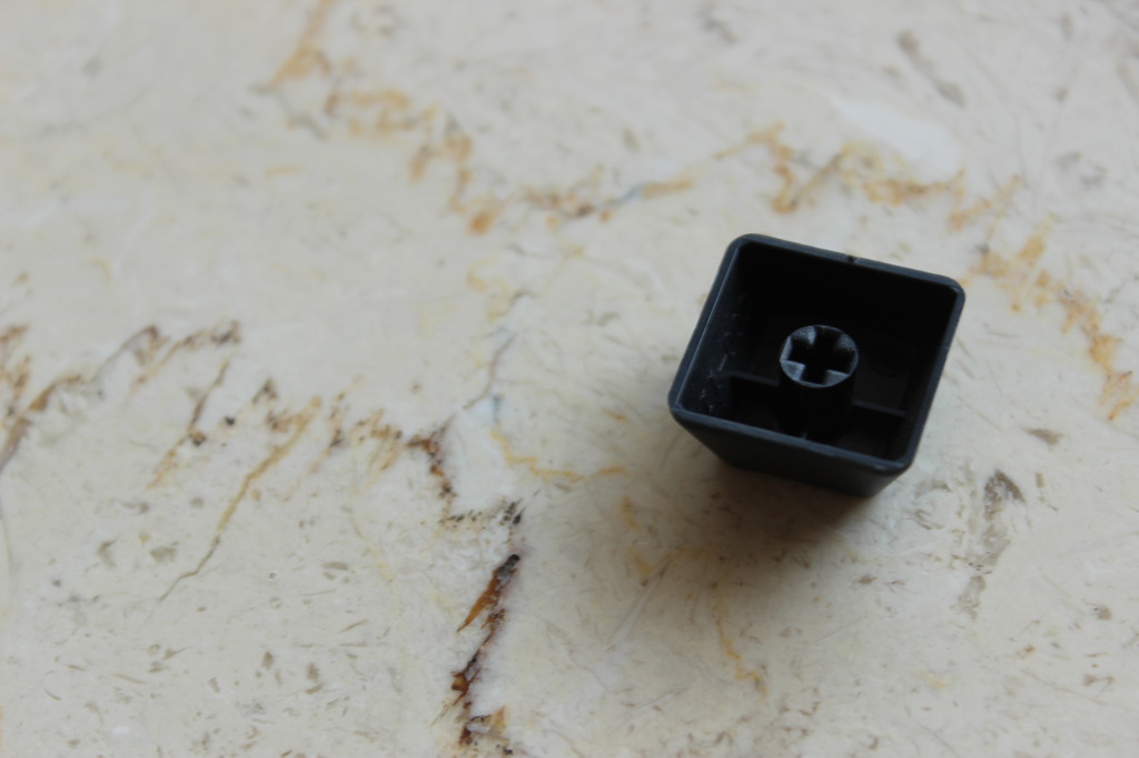 The base of the keycap. In case you were wondering.