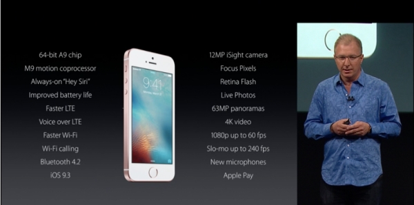 Features of Iphone SE