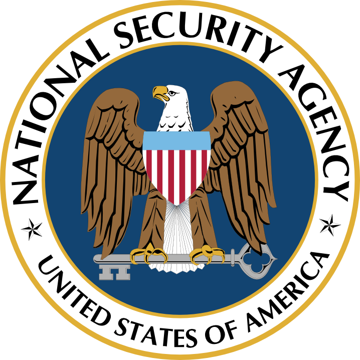 The seal of the NSA, the global leader in securing the safety of people by looking into their lives.