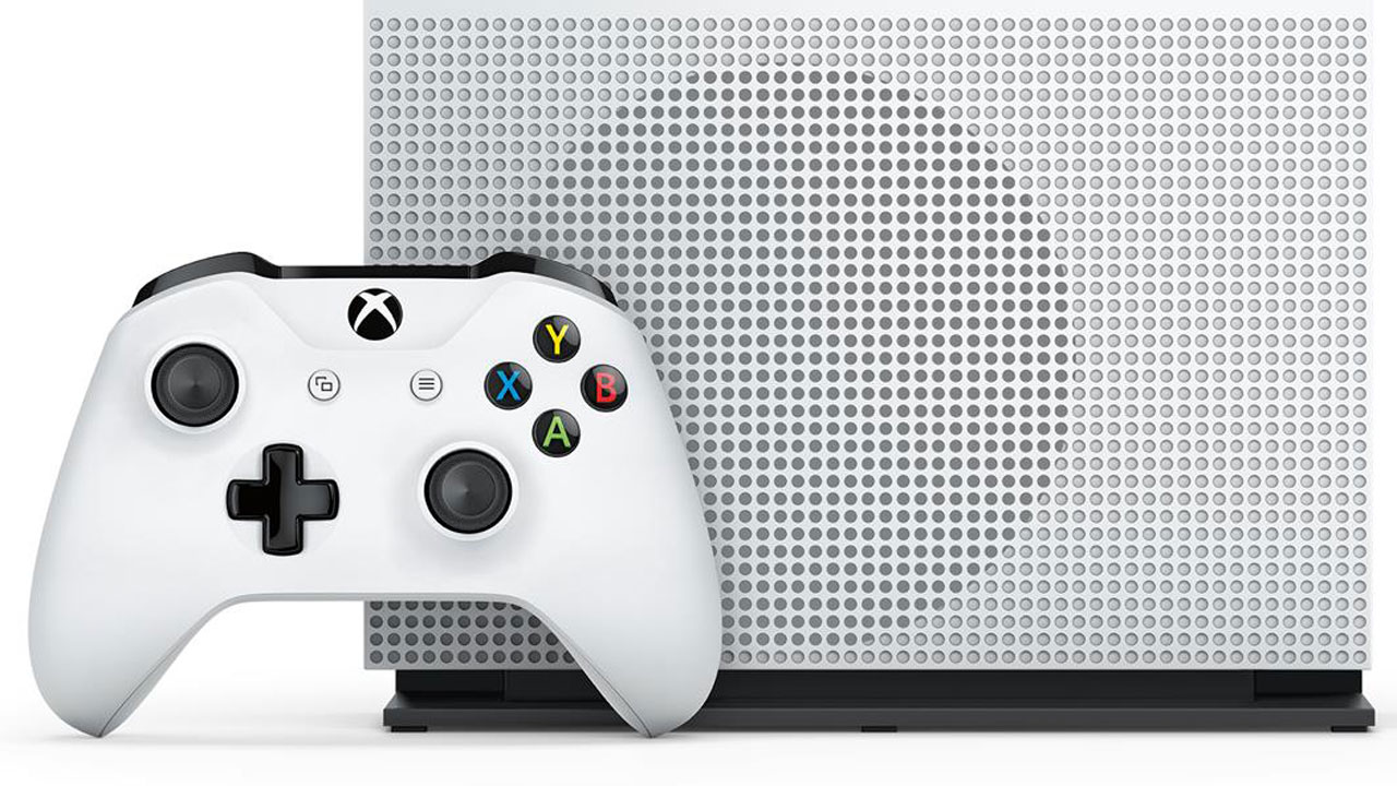 Xbox One S supposedly to ship with the Anniversary Update according to the Update notes.