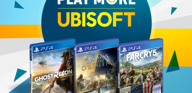 E-xpress Announces ‘PLAY MORE’ Offer For Ubisoft’s Blockbuster Games