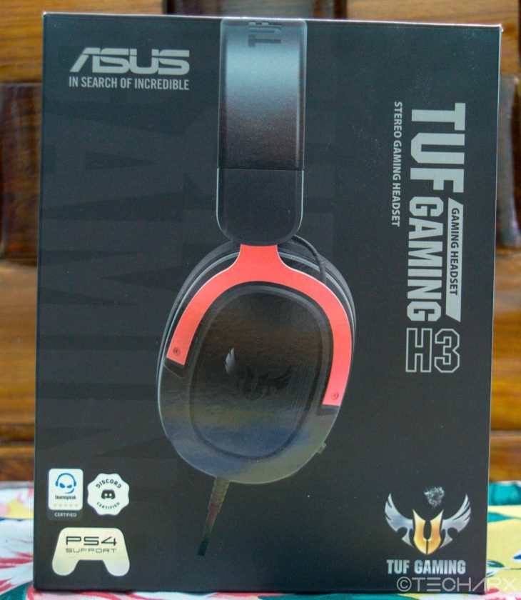 Asus TUF Gaming H3 unboxing 